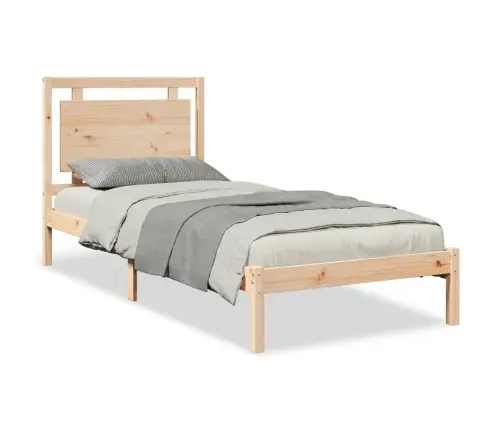 Voodiraam Ilma Madratsita, 100X210 cm Männipuit