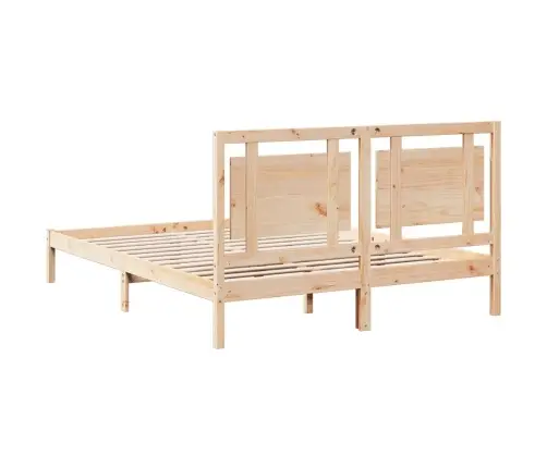 Gulta Bez Matrača, Īpaši Gara, 160X210 Cm, Masīvkoks Vidaxl