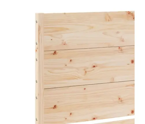 Gulta Bez Matrača, Īpaši Gara, 160X220 Cm, Masīvkoks Vidaxl