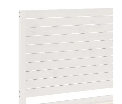 Lovos Rėmas Be Čiužinio, Baltas, 90X220cm Mediena, Itin Ilgas