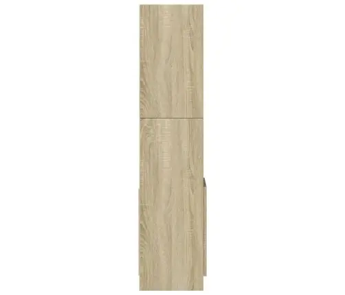 Komoda,  Sonoma Ąžuolo Spalvos, 92X33X140cm Apdirbta Mediena