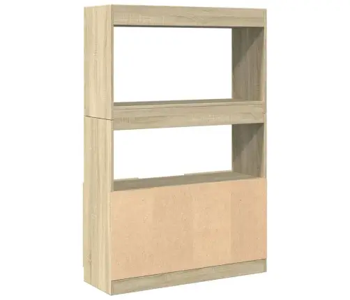 Komoda,  Sonoma Ąžuolo Spalvos, 92X33X140cm Apdirbta Mediena