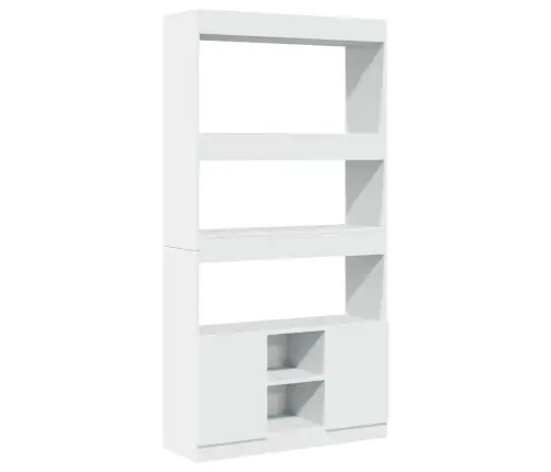 Komoda, Baltos Spalvos, 92X33X180cm Apdirbta Mediena