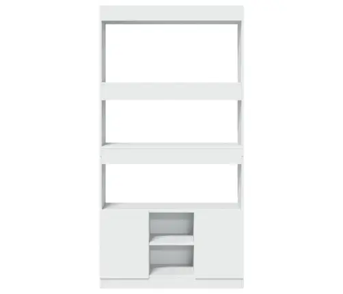 Komoda, Baltos Spalvos, 92X33X180cm Apdirbta Mediena