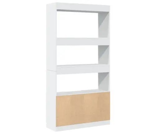 Komoda, Baltos Spalvos, 92X33X180cm Apdirbta Mediena