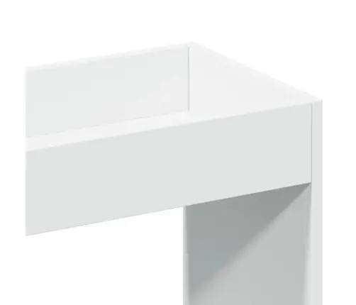 Komoda, Baltos Spalvos, 92X33X180cm Apdirbta Mediena