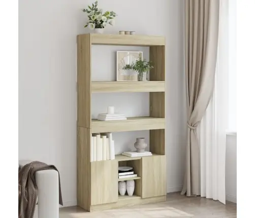 Augstais Skapītis, Ozolkoka, 92X33X180 Cm, Konstruēts Koks Vidaxl