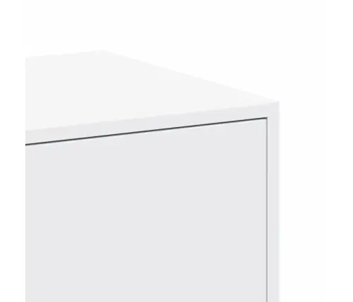 Atvilktņu Skapītis, Balts, 30X41X174,5 Cm, Inženierijas Koks Vidaxl