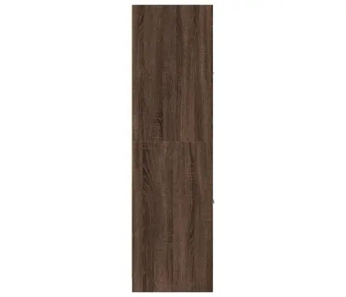 Atvilktņu Skapītis, Ozolkoka, 40X41X144,5 Cm, Inženierijas Koks Vidaxl