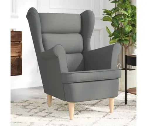 Tugitool, Tumehall, 74X84X100 cm Samet