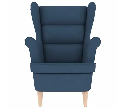 Atpūtas Krēsls, Zils, 74X84X100 Cm, Audums Vidaxl