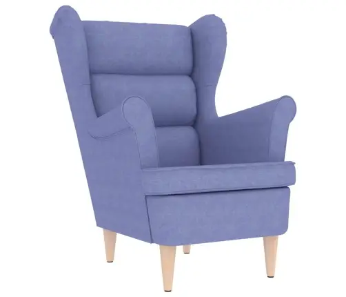 Atpūtas Krēsls, Džinsa Zils, 74X84X100 Cm, Audums Vidaxl