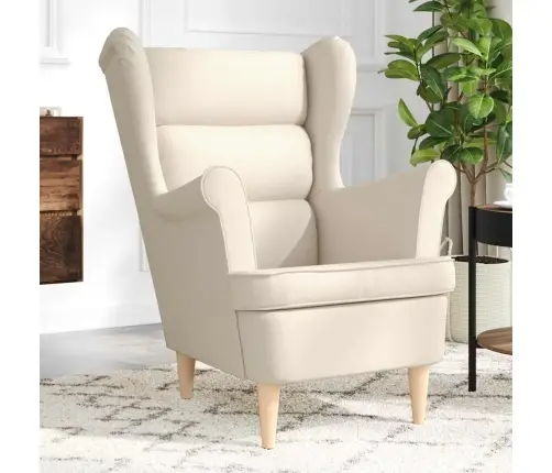 Tugitool, Valge, 74X84X100 cm Linane