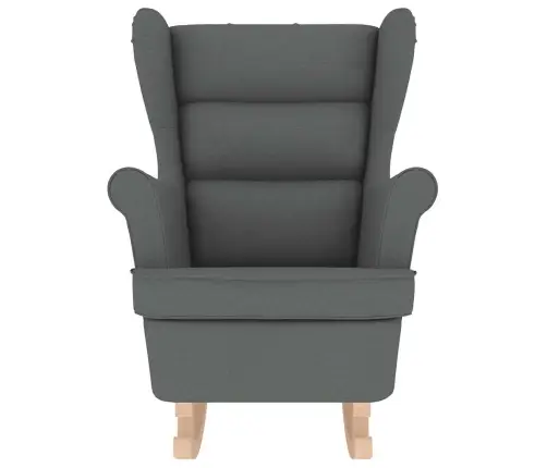 Šūpuļkrēsls Tumši Pelēks 74X90X102 Cm Audums Vidaxl