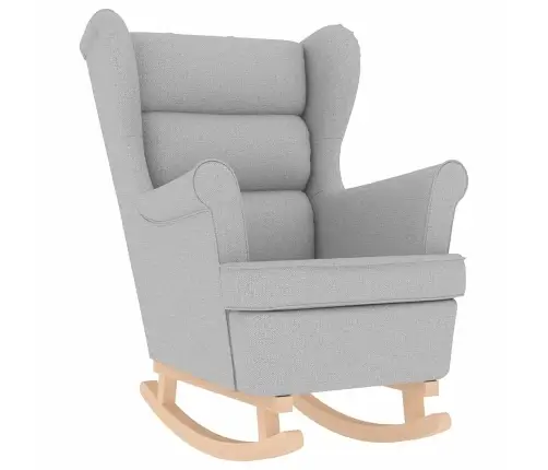 Šūpuļkrēsls Cloud Grey 74X90X102 Cm Audums Vidaxl