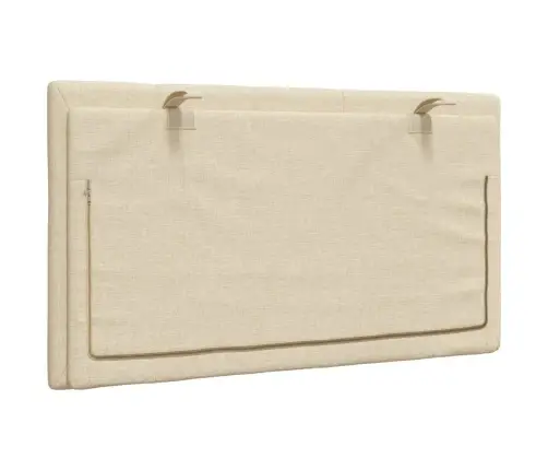 Galvgaļa Spilvens, Krēmkrāsas, 80 Cm, Audums Vidaxl Galvgaļa Spilvens, Krēmkrāsas, 80 Cm, Audums Vidaxl