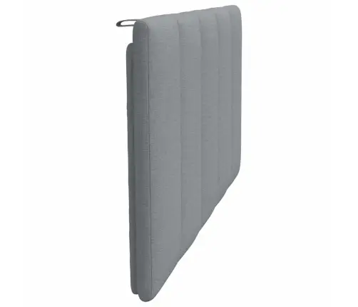 Galvgaļa Spilvens, Gaiši Pelēks, 100 Cm, Audums Vidaxl