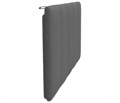 Galvgaļa Spilvens, Tumši Pelēks, 100 Cm, Audums Vidaxl