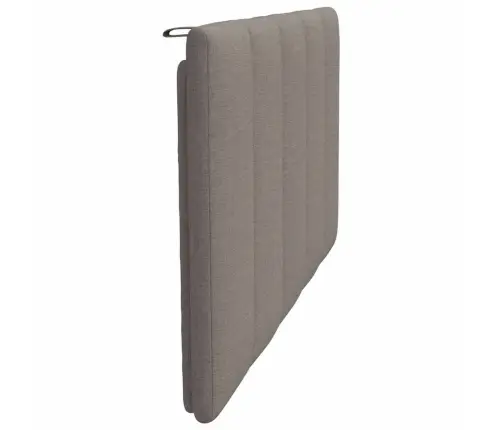 Galvgaļa Spilvens, Pelēkbrūns, 100 Cm, Audums Vidaxl