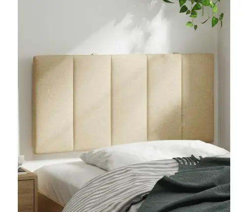 Galvgaļa Spilvens, Krēmkrāsas, 100 Cm, Audums Vidaxl