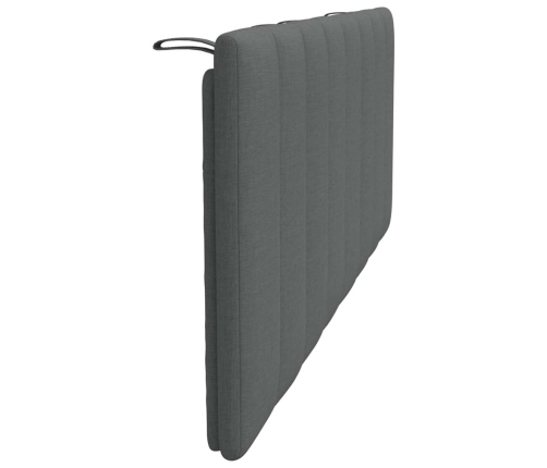 Galvgaļa Spilvens, Tumši Pelēks, 120 Cm, Audums Vidaxl