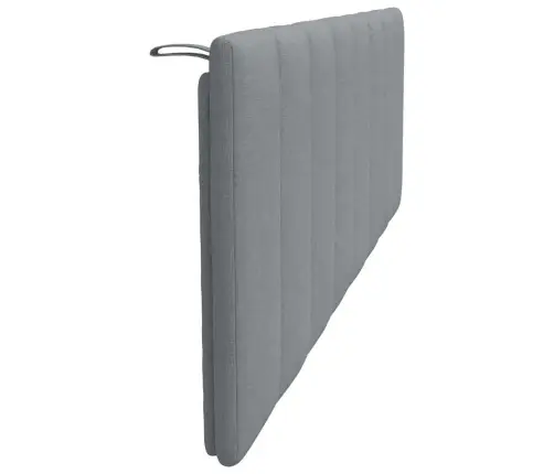Galvgaļa Spilvens, Gaiši Pelēks, 160 Cm, Audums Vidaxl Galvgaļa Spilvens, Gaiši Pelēks, 160 Cm, Audums Vidaxl