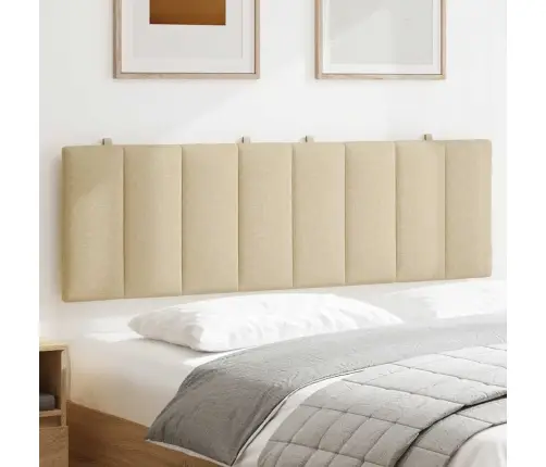 Galvgaļa Spilvens, Krēmkrāsas, 160 Cm, Audums Vidaxl