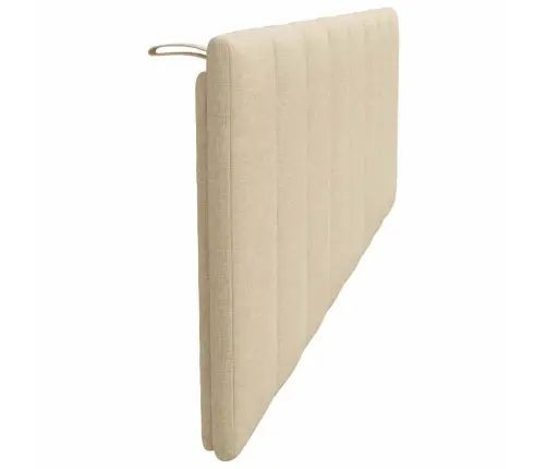 Galvgaļa Spilvens, Krēmkrāsas, 160 Cm, Audums Vidaxl