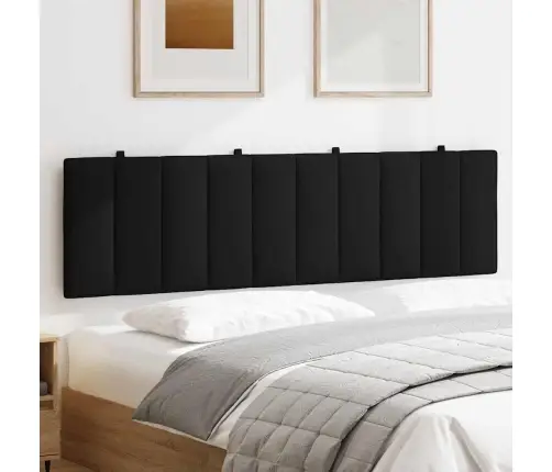 Galvgaļa Spilvens, Melns, 180 Cm, Audums Vidaxl