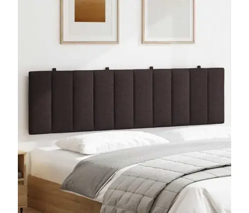 Galvgaļa Spilvens, Tumši Brūns, 180 Cm, Audums Vidaxl