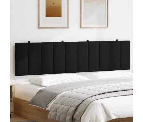 Galvgaļa Spilvens, Melns, 200 Cm, Audums Vidaxl