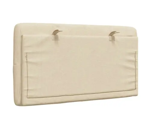 Galvgaļa Spilvens, Krēmkrāsas, 90 Cm, Audums Vidaxl