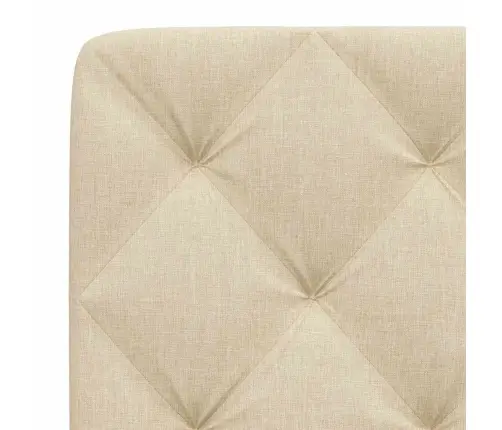 Galvgaļa Spilvens, Krēmkrāsas, 90 Cm, Audums Vidaxl