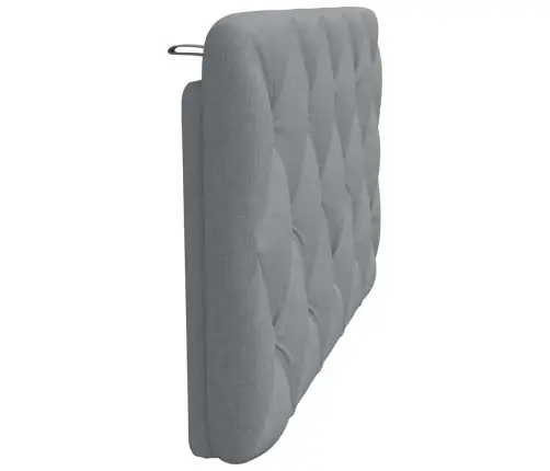 Galvgaļa Spilvens, Gaiši Pelēks, 100 Cm, Audums Vidaxl Galvgaļa Spilvens, Gaiši Pelēks, 100 Cm, Audums Vidaxl