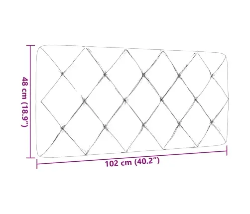 Galvūgalio Pagalvėlė, Tamsiai Rudos Spalvos, 100 cm Audinys