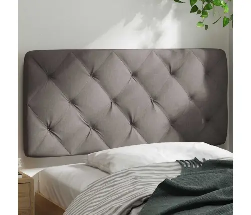 Galvgaļa Spilvens, Pelēkbrūns, 100 Cm, Audums Vidaxl