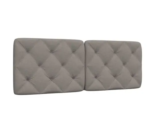 Galvgaļa Spilvens, Pelēkbrūns, 120 Cm, Audums Vidaxl