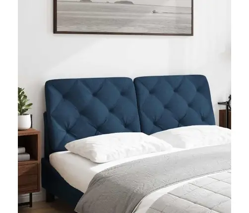 Galvgaļa Spilvens, Zils, 120 Cm, Audums Vidaxl