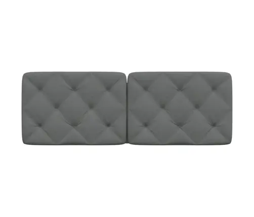 Galvgaļa Spilvens, Tumši Pelēks, 140 Cm, Audums Vidaxl