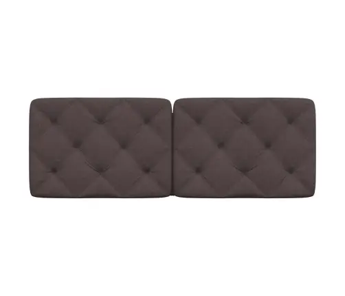 Galvgaļa Spilvens, Tumši Brūns, 140 Cm, Audums Vidaxl