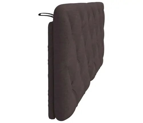 Galvgaļa Spilvens, Tumši Brūns, 140 Cm, Audums Vidaxl