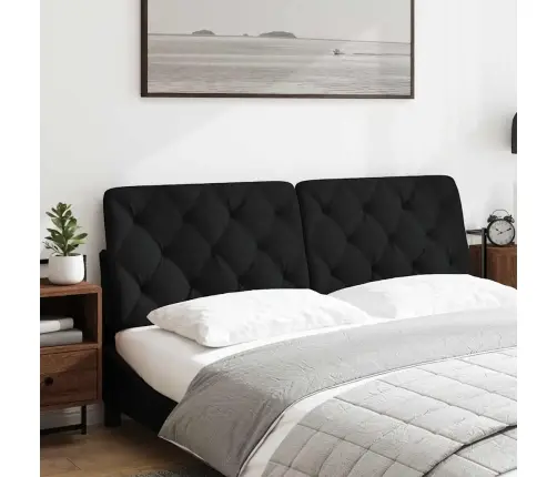 Galvgaļa Spilvens, Melns, 160 Cm, Audums Vidaxl