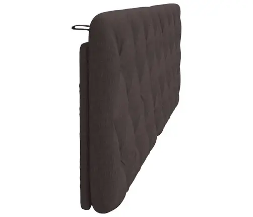 Galvgaļa Spilvens, Tumši Brūns, 160 Cm, Audums Vidaxl