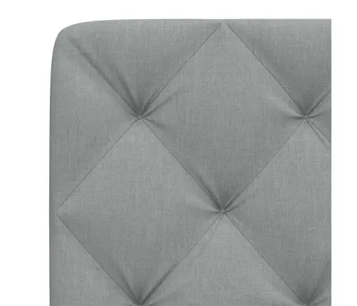 Galvūgalio Pagalvėlė, Šviesiai Pilkos Spalvos, 180cm Audinys Galvūgalio Pagalvėlė, Šviesiai Pilkos Spalvos, 180cm Audinys