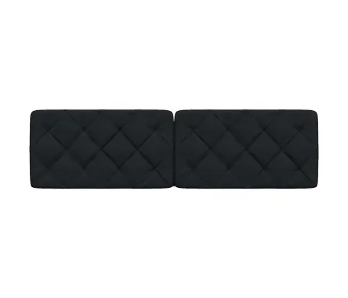 Galvgaļa Spilvens, Melns, 180 Cm, Audums Vidaxl Galvgaļa Spilvens, Melns, 180 Cm, Audums Vidaxl