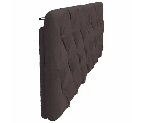 Galvgaļa Spilvens, Tumši Brūns, 180 Cm, Audums Vidaxl