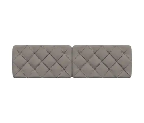 Galvgaļa Spilvens, Pelēkbrūns, 180 Cm, Audums Vidaxl