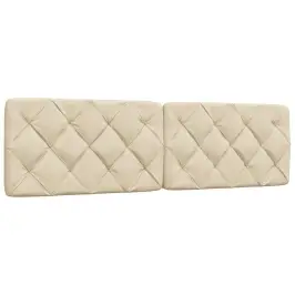 Galvgaļa Spilvens, Krēmkrāsas, 180 Cm, Audums Vidaxl