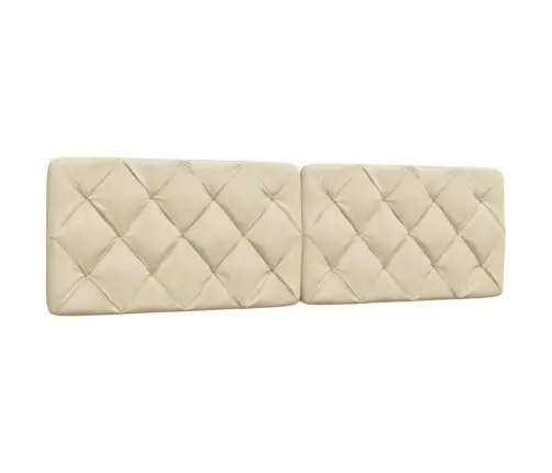 Galvgaļa Spilvens, Krēmkrāsas, 180 Cm, Audums Vidaxl