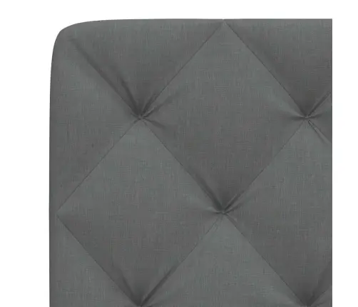 Galvgaļa Spilvens, Tumši Pelēks, 200 Cm, Audums Vidaxl